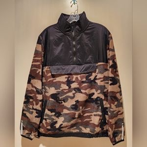 Camouflage Fleece Sweater